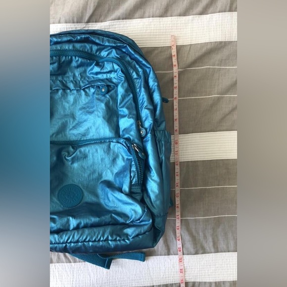 Kipling Backpack Metallic Blue - Picture 12 of 13